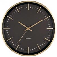 Designové nástěnné hodiny KA5911GD Karlsson 35cm