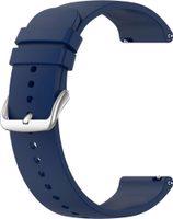 LAVVU LS00L22 Tmavě modrý silikonový řemínek na hodinky - 22
