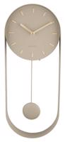 Designové kyvadlové nástěnné hodiny KA5822OG Karlsson 50cm