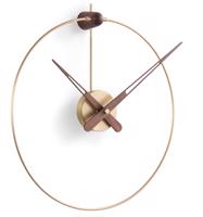 Designové nástěnné hodiny Nomon micro Anda gold 50cm