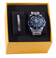 Hodinky CAT SET-QC-141-11-626 - dárkový set s náramkem