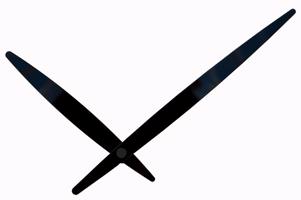 Hodinové ručičky HRP57