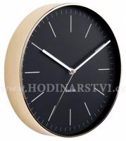 Hodiny Karlsson 5695BK 28cm