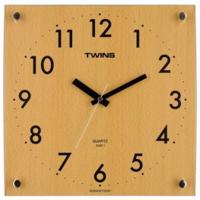 Hodiny Twins 292-1 natur 30cm