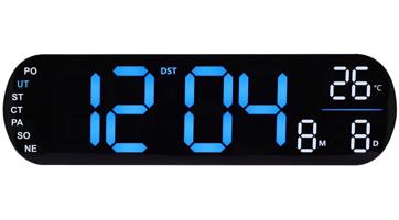 JVD DH5502.2- Stále svítící hodiny se stopkami a mnoha dalšími užitečnými funkcemi