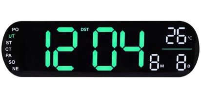 JVD DH5502.4- Stále svítící hodiny se stopkami a mnoha dalšími užitečnými funkcemi