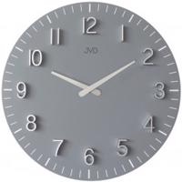JVD HC404.3 - 40 cm hodiny v šedo stříbrném odstínu