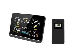 JVD RB3408 - barevná meteorologická stanice se stálým osvětlení displeje