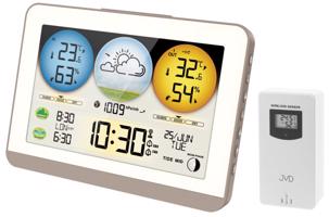 JVD RB3409 - meteorologická stanice se stálým osvětlením displeje