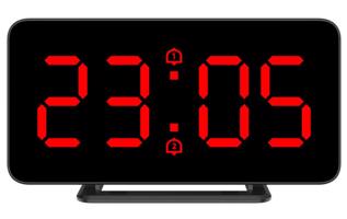 JVD SB3216.3 - Stále svítící budík včetně síťového adaptéru