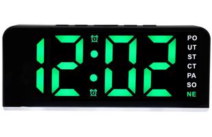 JVD SB8033.1 - Svítící budík s názvem dne v češtině