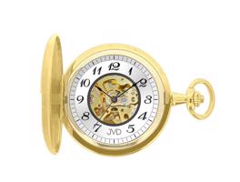 Kapesní mechanické natahovací hodinky JVD LK17