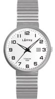 LAVVU LWM0220 Titanové pružné hodinky s vodotěsností LUNDEN White