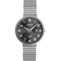 LAVVU LWM0222 Titanové pružné hodinky s vodotěsností LUNDEN Black