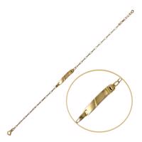 MINET Elegantní zlatý náramek Au 585/1000 1,70g