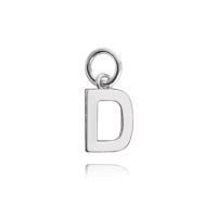 MINET Stříbrný přívěs drobné písmeno "D"