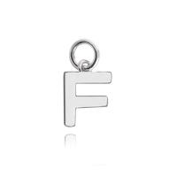 MINET Stříbrný přívěs drobné písmeno "F"