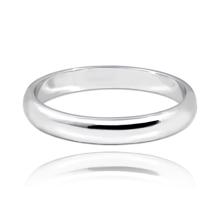 MINET+ Stříbrný snubní prsten 3.5 mm