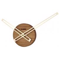 Minimalistické dubové hodiny české výroby KUBRi 0016