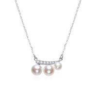 MOISS perlový stříbrný náhrdelník