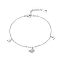 MOISS stříbrný náramek MOTÝL