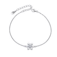 MOISS stříbrný náramek VLOČKA