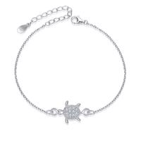 MOISS stříbrný náramek ŽELVA