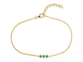 Náramek JVD SVLB0515XH8GZ18 stříbrný