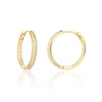 Náušnice JVD SVLE3366XJ6GO20 stříbrné