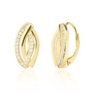 Náušnice JVD SVLE3391XJ6GO00 stříbrné