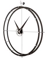 Nomon Doble ON 80cm - exkluzivní hodiny z kovu a dřeva