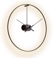 Nomon Ombra mini 55 cm - Designové nástěnné hodiny s LED podsvětlením v rámu