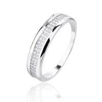 Prsten JVD SVLR1295XJ6BI60 stříbrný