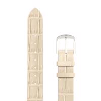 Řemínek kožený/cream croco