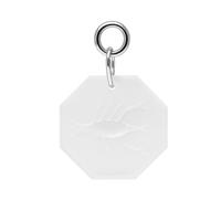 Stříbrný přívěs zvěrokruh Rak křišťál