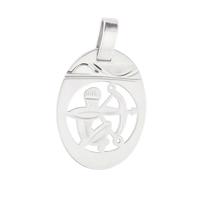 Stříbrný přívěs zvěrokruh Střelec oválek