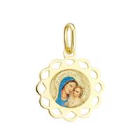 Zlatý 585/1000 přívěs madonka TU-4045