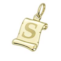 Zlatý 585/1000 přívěsek písmeno "S"