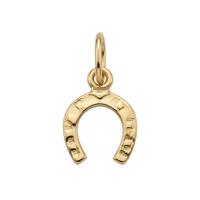 Zlatý 585/1000 přívěsek podkova
