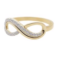 Zlatý 585/1000 prsten s kamenem NP182