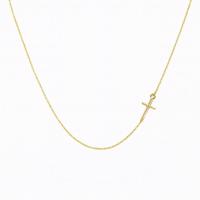 Zlatý náhrdelník s křížkem